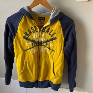 Place Full Zip Hoodie Sz L